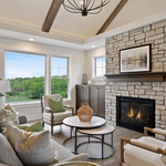 Hills of Spring Creek Fireplace