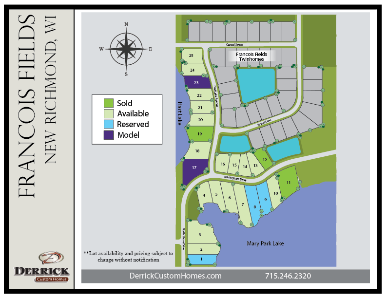 Francois Field Single Family Home Available Lots