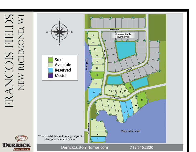 Francois Field Single Family Home Available Lots