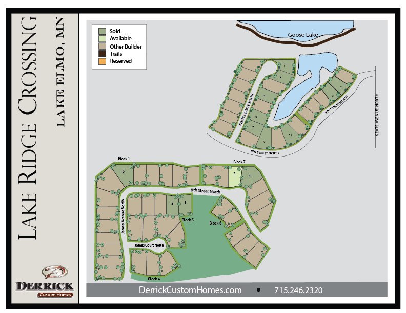 Available Lots in Lake Ridge Crossing